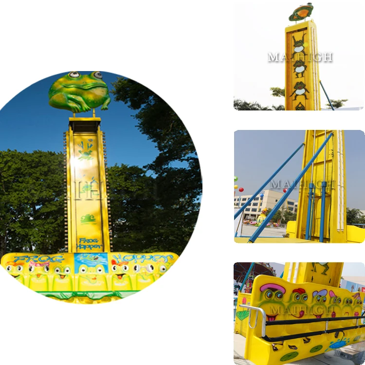 Hot sale amusement park rides 6 seats frog jumping hopper jumping rides.jpg