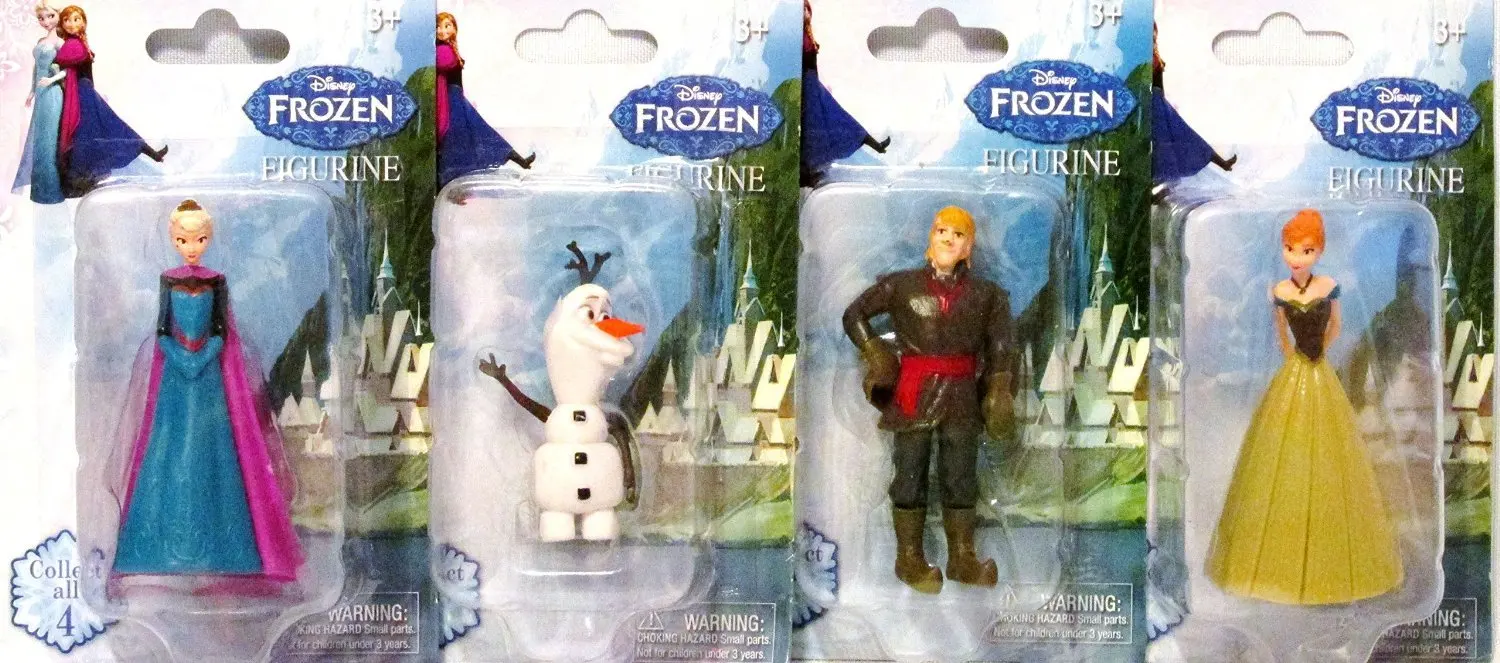 miniature frozen figurines