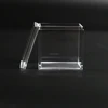 6 sided clear perfect acrylic cube with cap small square clear plastic wedding candy favor box