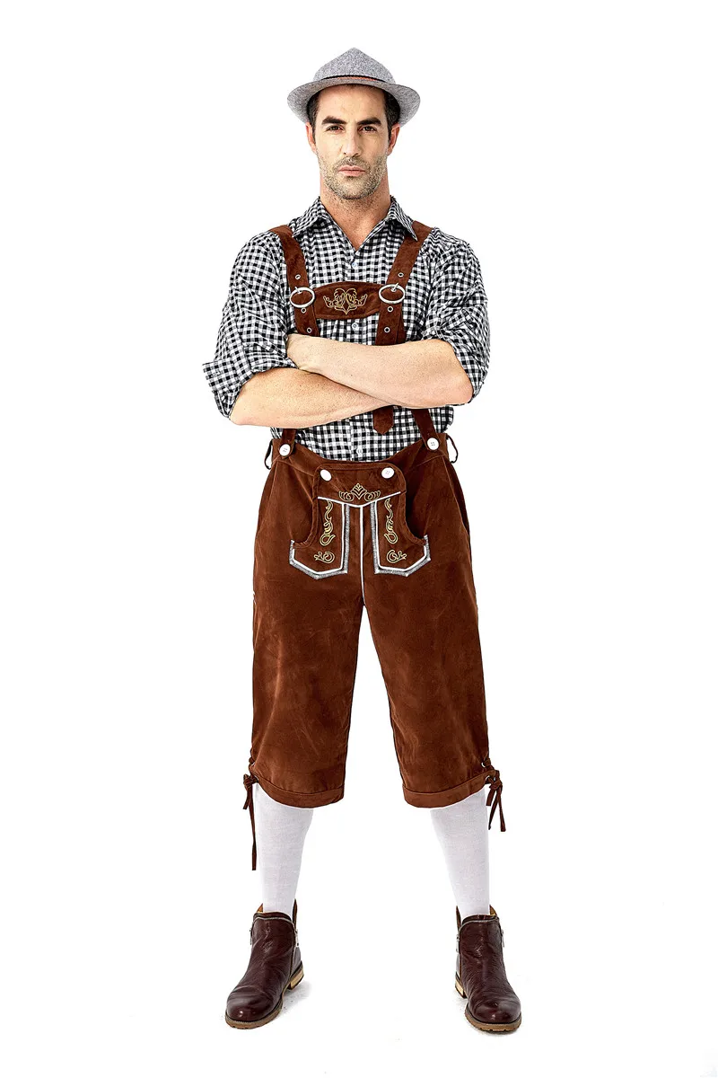 定制尺寸慕尼黑啤酒节德国巴伐利亚服装万圣节服装吊带裤连衣裙