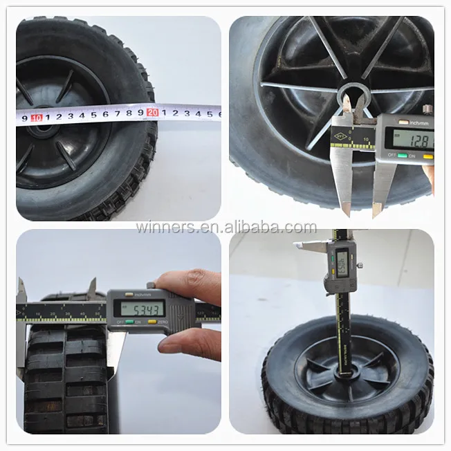 8 Inch Plastic Lawn Mower Solid Rubber Wheels Buy 8 Lawn Mower Wheels