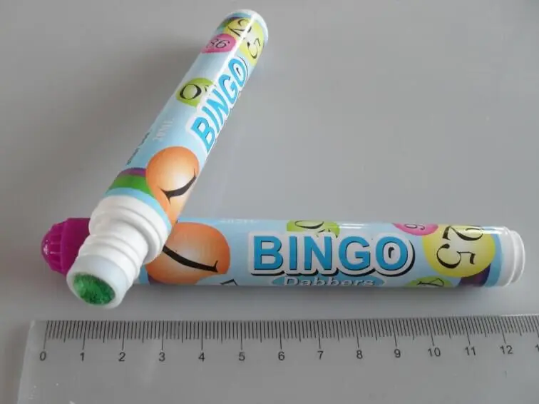 Small capcity bingo daubers marker products-20ml CH2807 fluorescent ink dauber,unique bingo dauber,mini size&high quality
