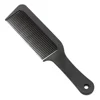 FY fashion Carbon Antistatic 3D Hairdressing Clipper Comb Anti Slide Handle Barber Haircut Comb Stick Hair For Professional Use