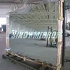 China 2mm 3mm 4mm 5mm 6mm large sheet aluminium mirror glass / aluminized looking glass, aluminium mirror supplier