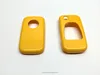 Triangle Key Pad Remote Flip Key Protection Case Gloss Yellow Color For Mercedes Benz