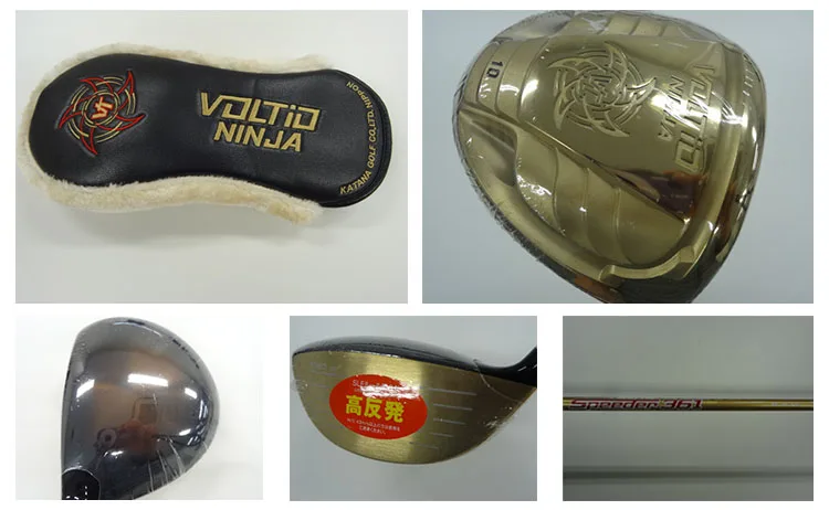 Japan Brands KATANA VOLTiO Used golf set 7 accessories for wholesale