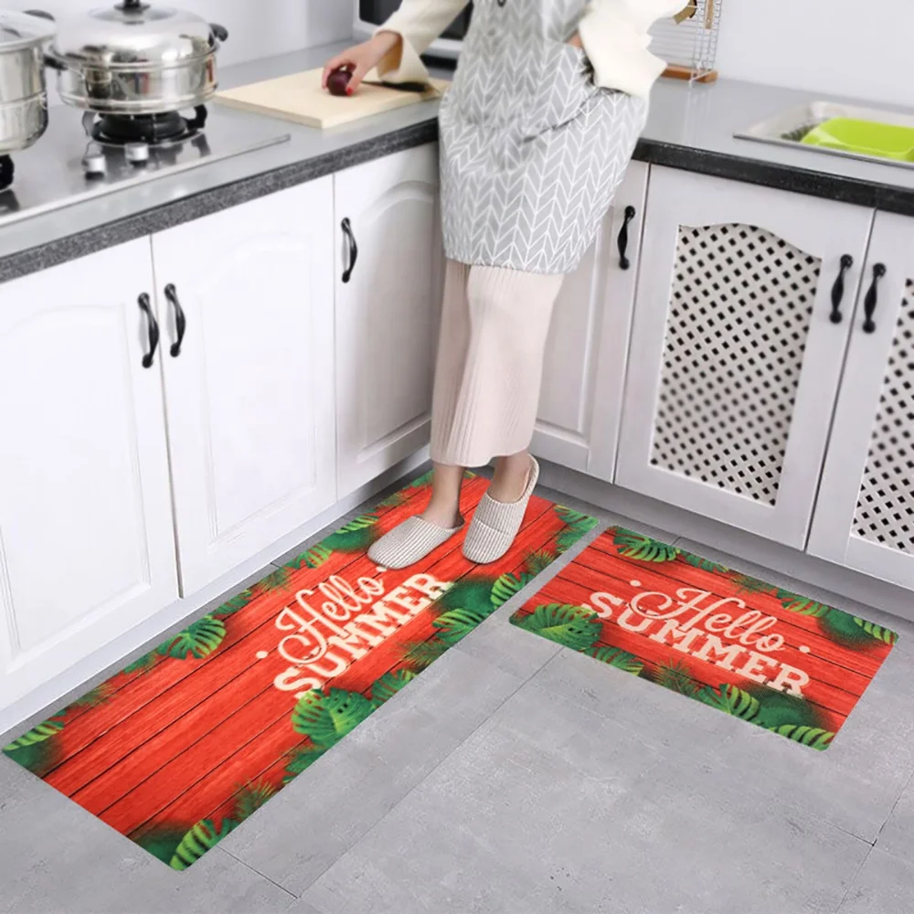 Wholesale Anti Slip 3d Flooring Mat Custom Printing Fruit Entrance