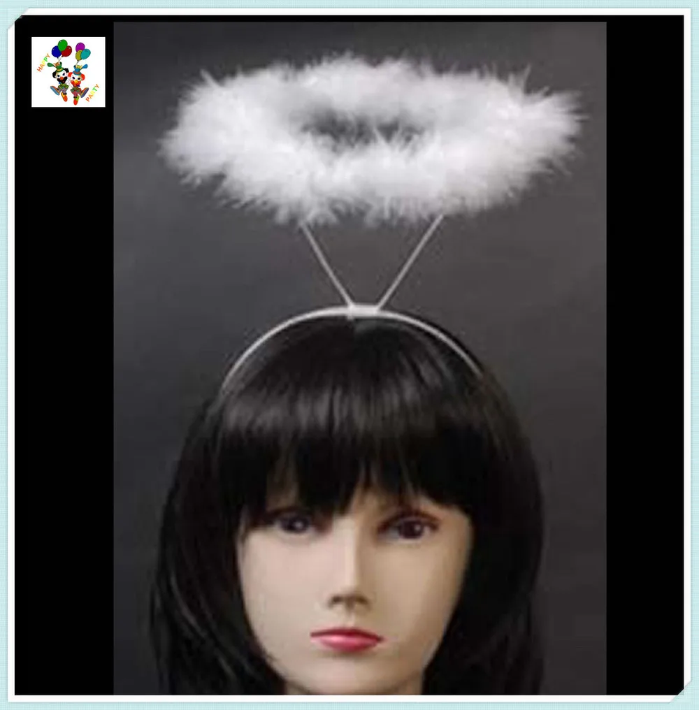 Hen Night Fancy Dress Feather Angel Halo Party Headbands Hpc0704 Buy Angel Halo Headbands