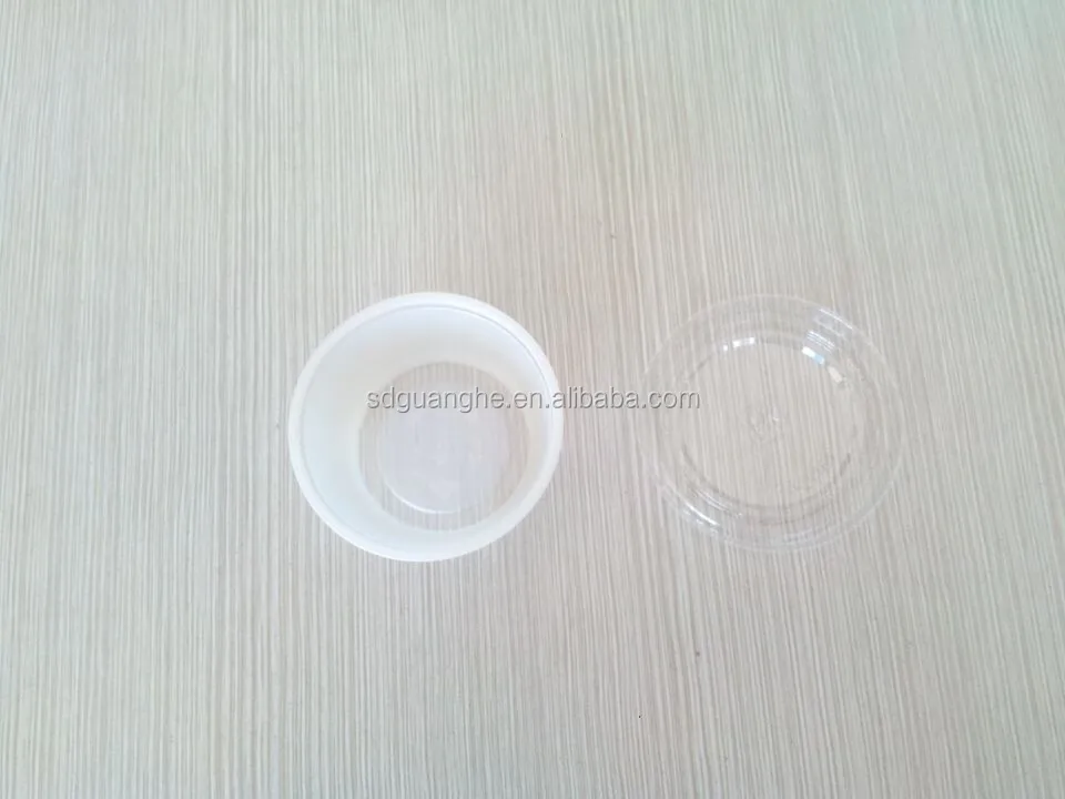 Pp Clear 2 Oz Disposable Plastic Portion Sauce Cup With Pet Clear Lid