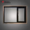 CSA NFRC AS2047 standard 2 pane horizontal black single pane casement soundproof aluminium double glazed windows for sale