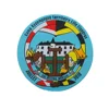 Colorful patch for adventure camping woven patches