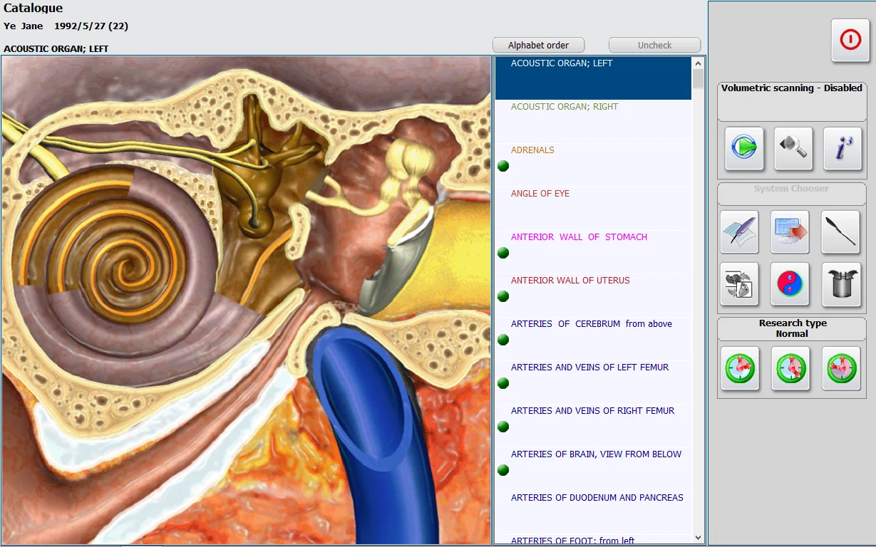 2021 Latest Professional 2 in 1 Touch Screen Metatron NLS Metapathia GR Hunter 4025