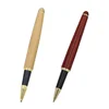 Mont Blank Luxury Bamboo /Wooden Pen Roller With Golden Trims