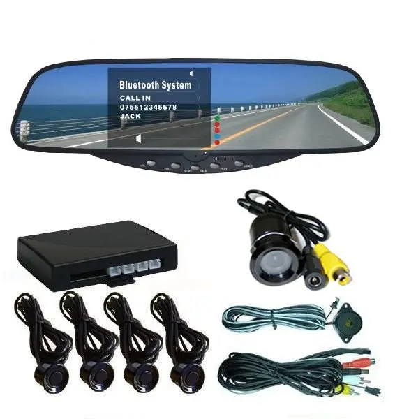 Handsfree Wireless Parking Sensor Camera Mirror Car Kit Bluetooth Buy