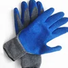 labor work glove latex coated polyester work glove