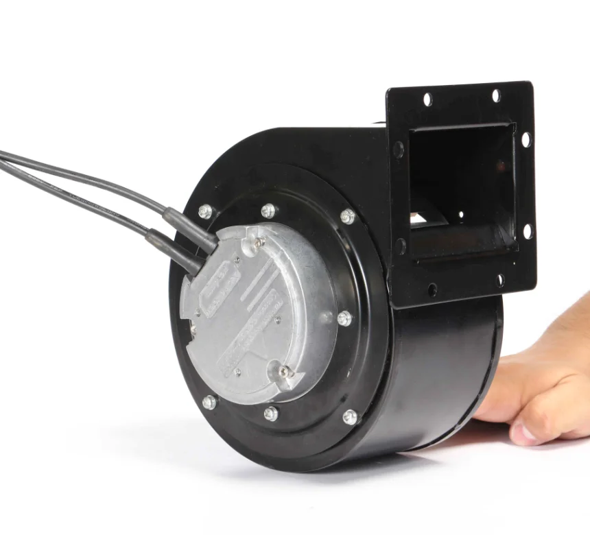 
AC230V 140mm metal Forward Curved Mini Centrifugal blower fan for industry with induction external rotor motor 