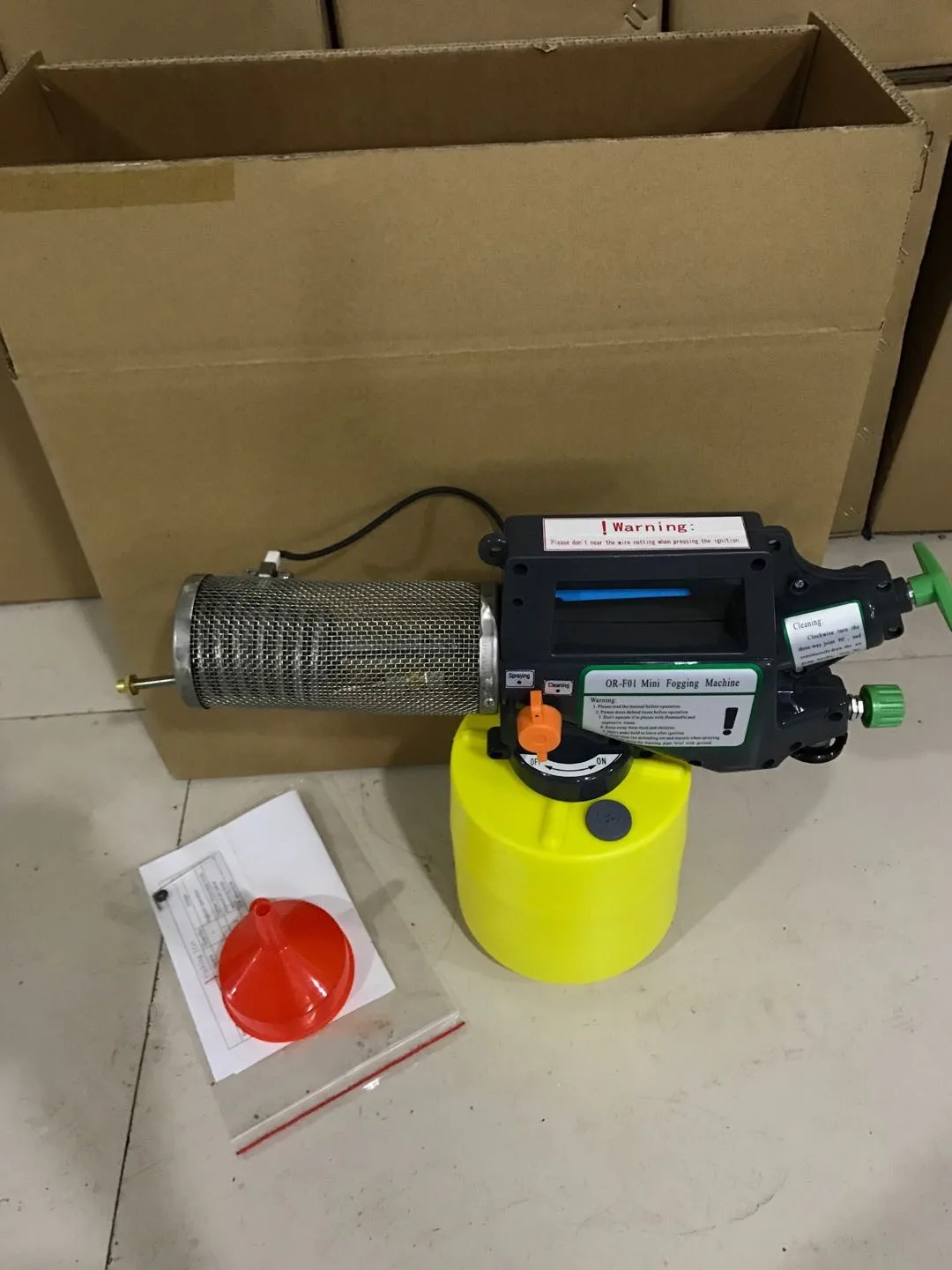 High Effect Thermal Butane Gas Fumigation Fogging Machine For Orchard