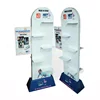 Customized retail sandals display rack cardboard display shelf paper display for sandals