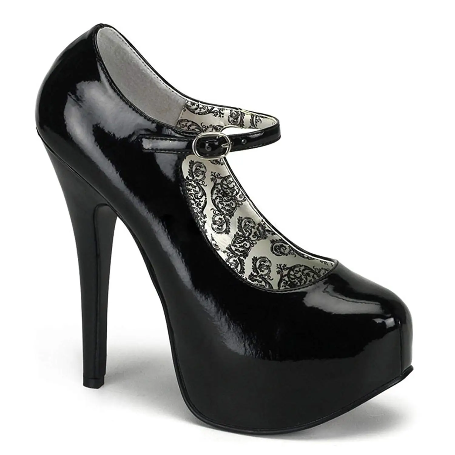 3 inch round toe pumps
