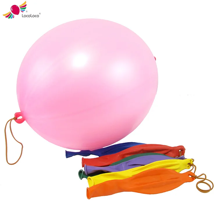 balloon with rubber band toy