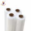 Accept custom order hand lldpe clear pallet stretch wrap with size 17/18/19/20mic*500mm