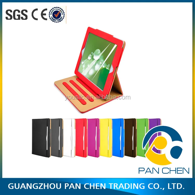 Durable and high quality PU leather tablet cover case / tablet leather case for Ipad pro