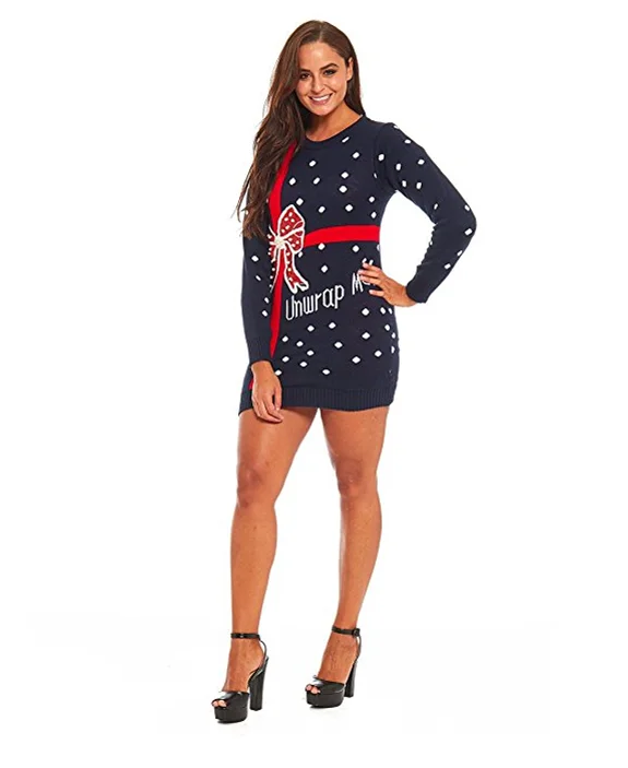 ugly sweater dress