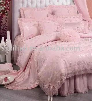 Luxury Silk Jacquard Bedding Sets Wedding Bedding Set Duvet Cover