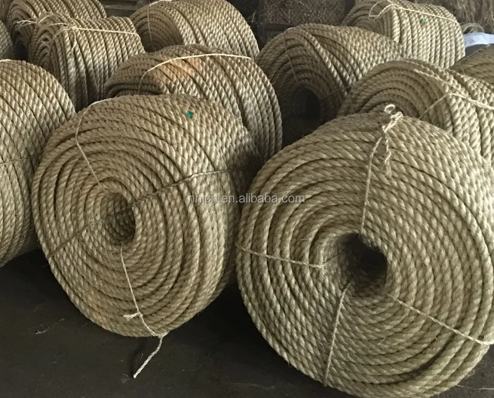 560mm Sisal Rope Twist Sisal Cordage Natural/bleached White For Pets