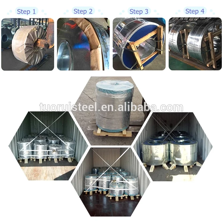 Cold Rolled Hot Dip Galvanized Dx51 Z100 Galvanized Steel Strip For ...