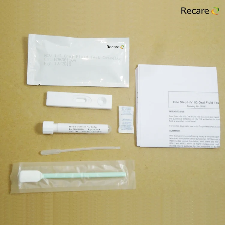 Saliva Oral Rapid Hiv Test Kit With Ce Iso Certificate Buy Ce Iso