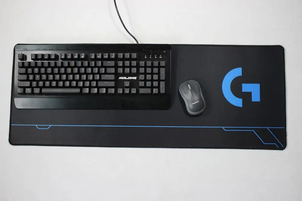 Locking edge PC computer laptop mousepad Logitech custom gaming mouse pad