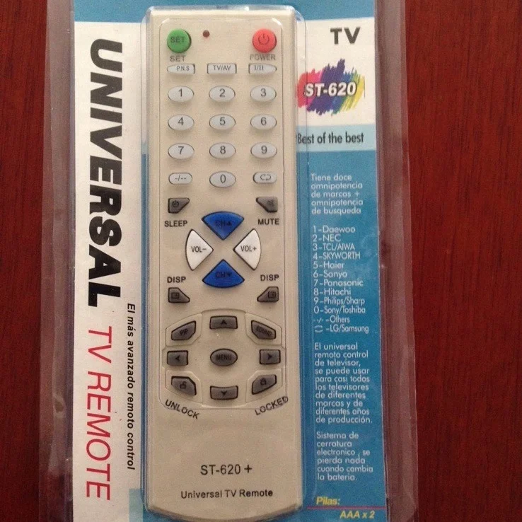 Stang st 620 universal tv remote instructions
