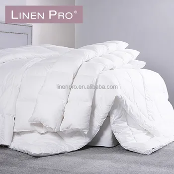 Hotel Duvet Inner Embroidery Super King Size Satin 100 Down