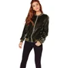 Winter woman velvet jacket coat for women 2018