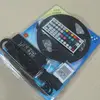 SMD 5050 60leds/m RGB Waterproof led strip+ 44key remote controller+ DC 12V 5A power supply 1 set