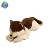 custom soft PV fleece stuffed wolf plush wild animals toy