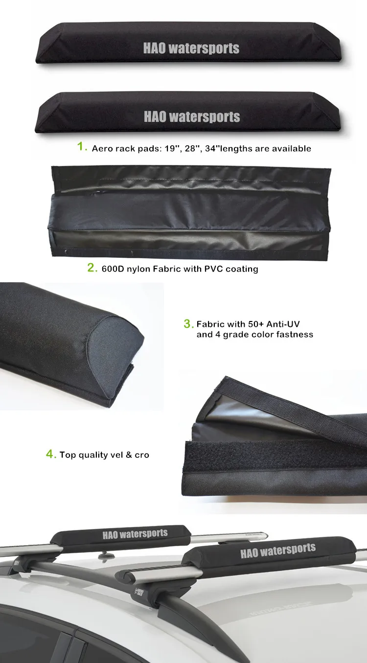 Cheap Price Good Quality Universal Crossbar Pads Customized Car Roof