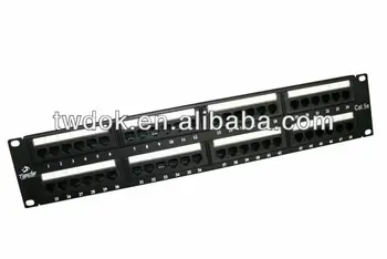 Tede Cat3 Patch Panel Cat6 1u 100 Pairs Rack Mount 110 ... retractable usb cable wiring 