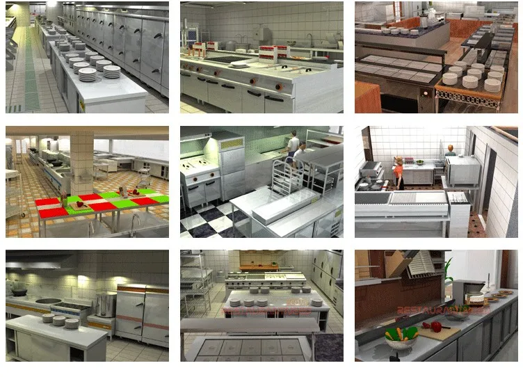 Top Series Hotel  Kitchen  Equipment  In Kitchen  Project 