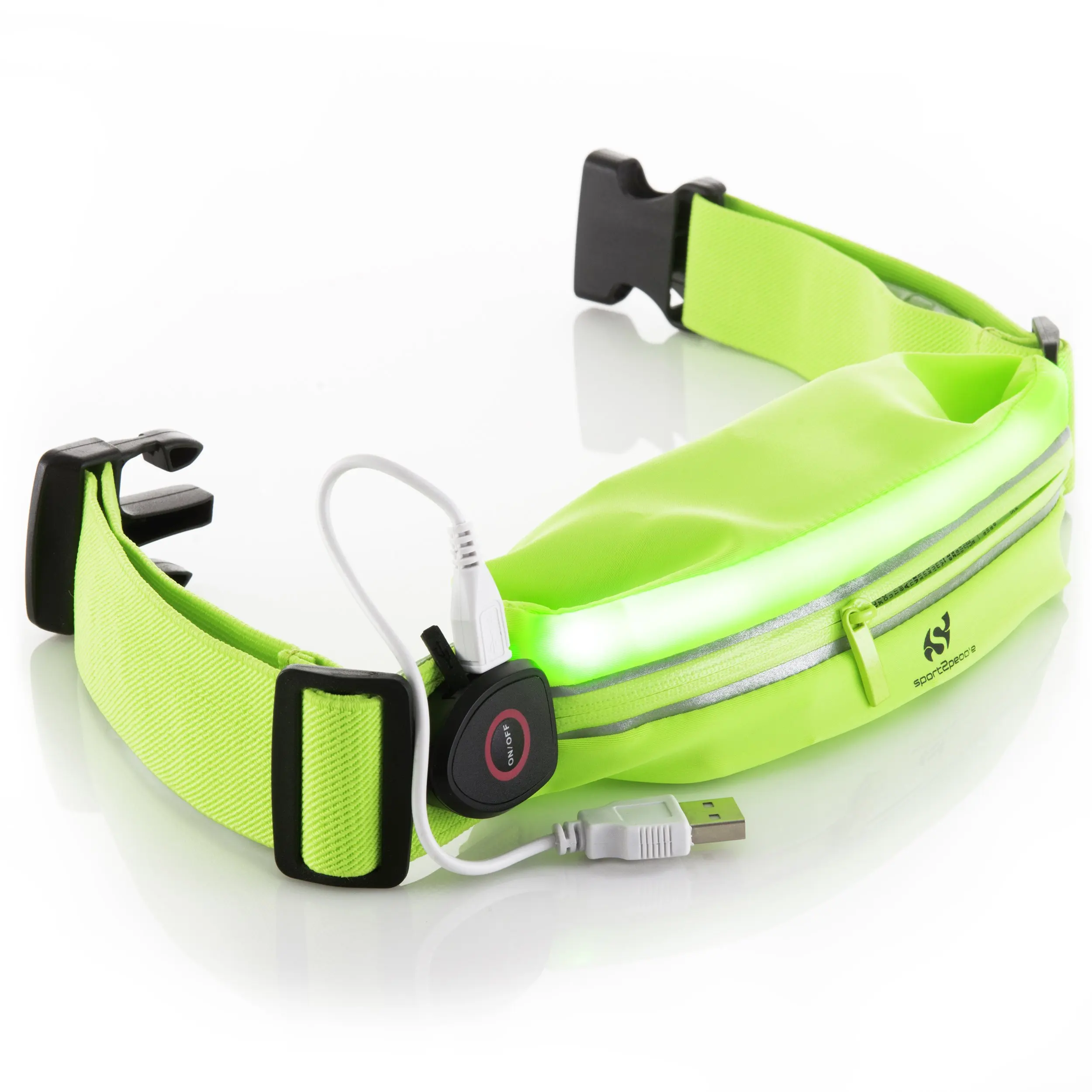 Sports & Outdoors LIGHTWALKER Night Running Light Light2run Belt Unique