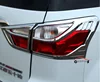 MUX 2015 tail lamp cover ABS chrome color for 2015 MUX SUV accessories