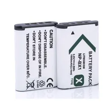 2* 1600mAh NP-BX1 NP BX1 Camera Battery / batteries For Sony DSC-RX100 RX100 HDR-AS15 free shipping