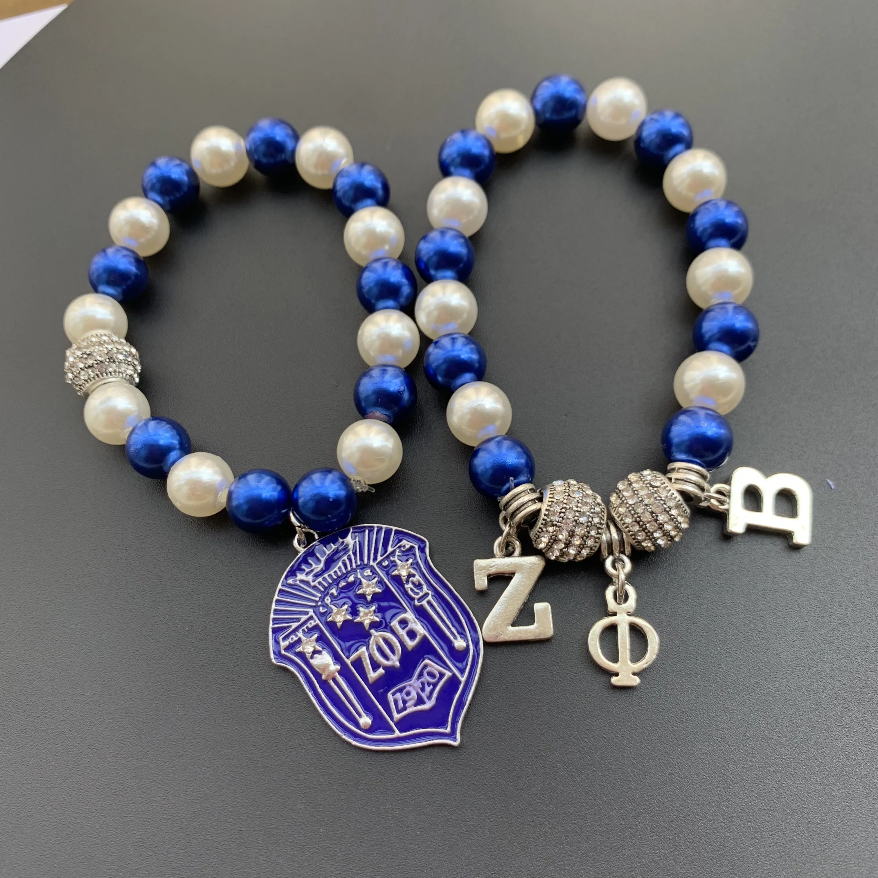 New Design Wholesale Zeta Phi Beta Bead Bracelets For Women Jewelry ...