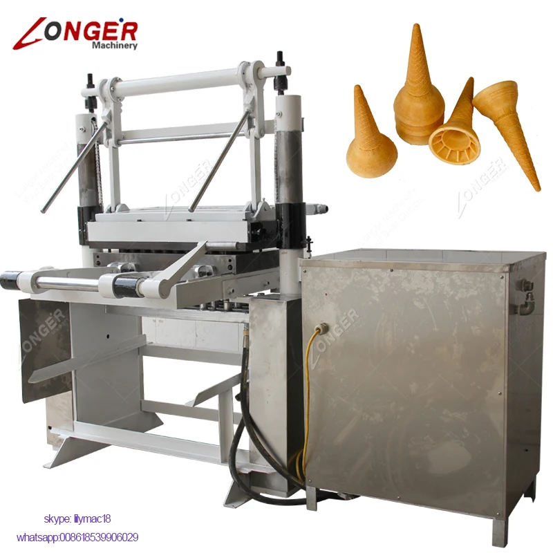 Commercial Used Icecream Biscuit Cone Maker Ice Cream Cone Making