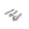 2018 New Outdoor Tableware Camping Cutlery Ultralight Titanium Fork Portable Folding Pure Titanium Fork