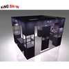 Custom size 10x10 trade show booth layout ideas setup