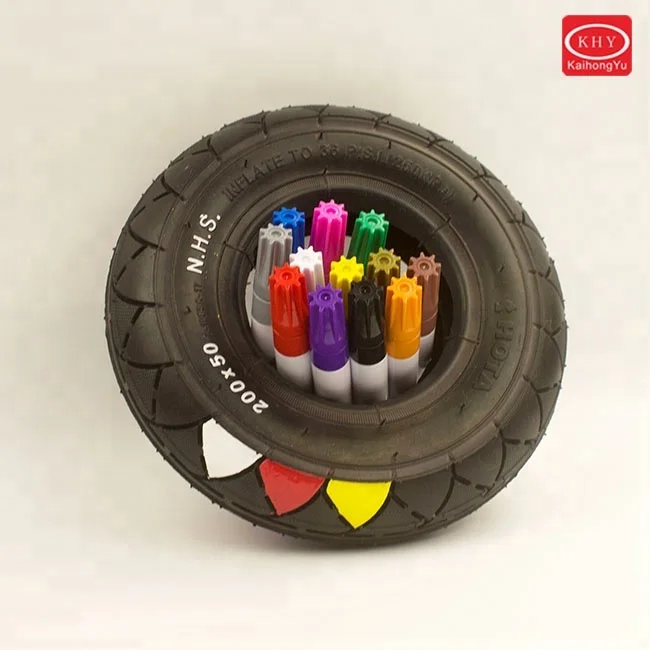 New Design Multicolor Tire Paint Marker Pen Set,Waterproof Ink Tire