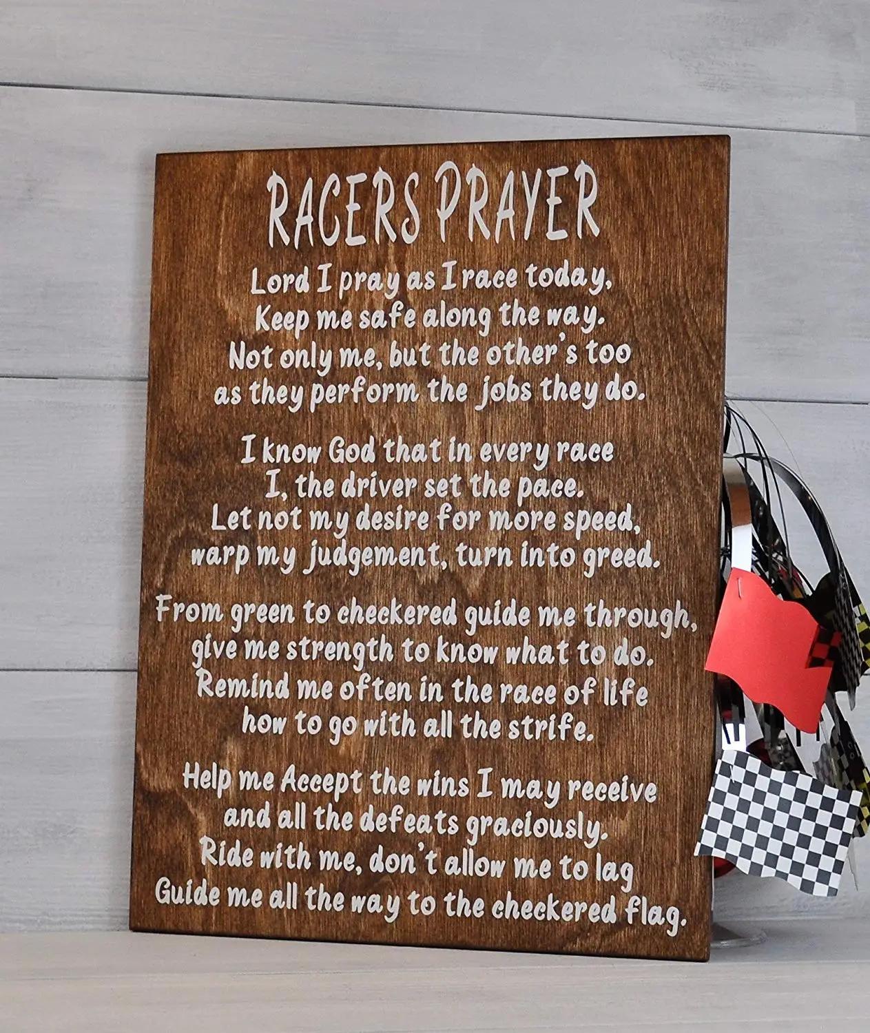 Racing Sign Racers Prayer Gift Dirt Track Racing Sign Racers Prayer Gift Dirt Track Nascar