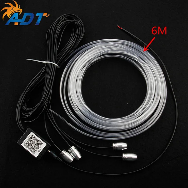 ADT Hot sale Neon Lamp Glow String Light Car Decoration Rope Tube Cable LED Strip Flexible